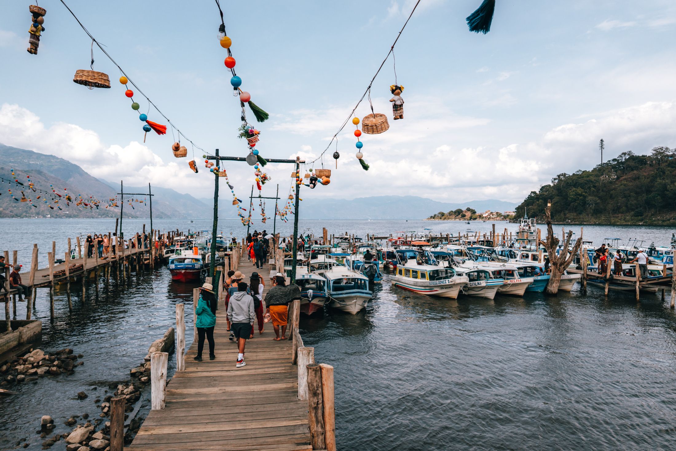 Embarcadero en San Juan La Laguna