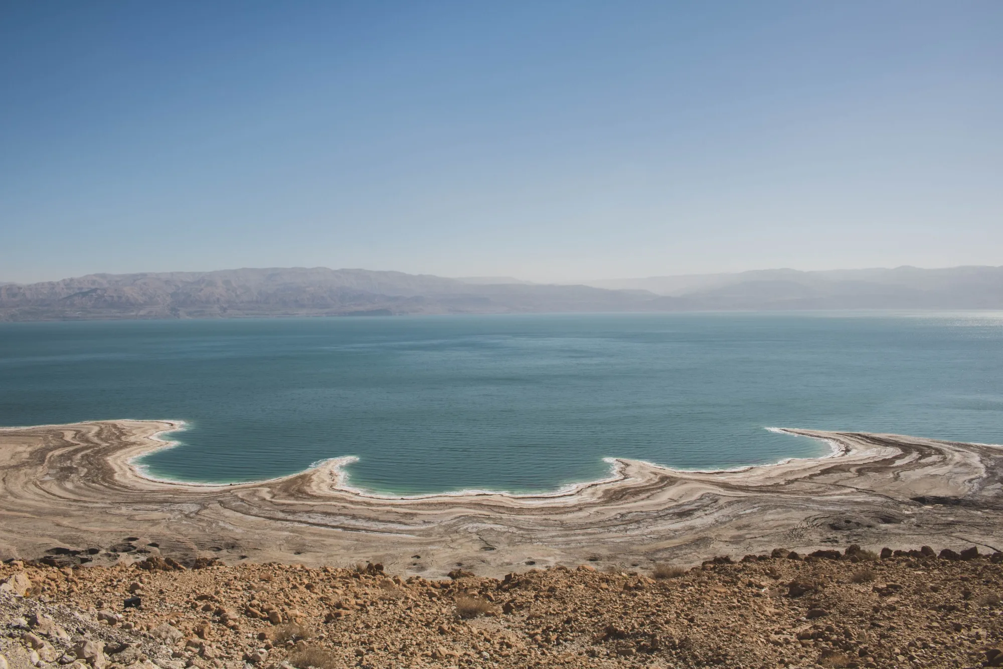 El Mar Muerto, una de las cosas que visitar en la ruta por Jordania de 7 días.