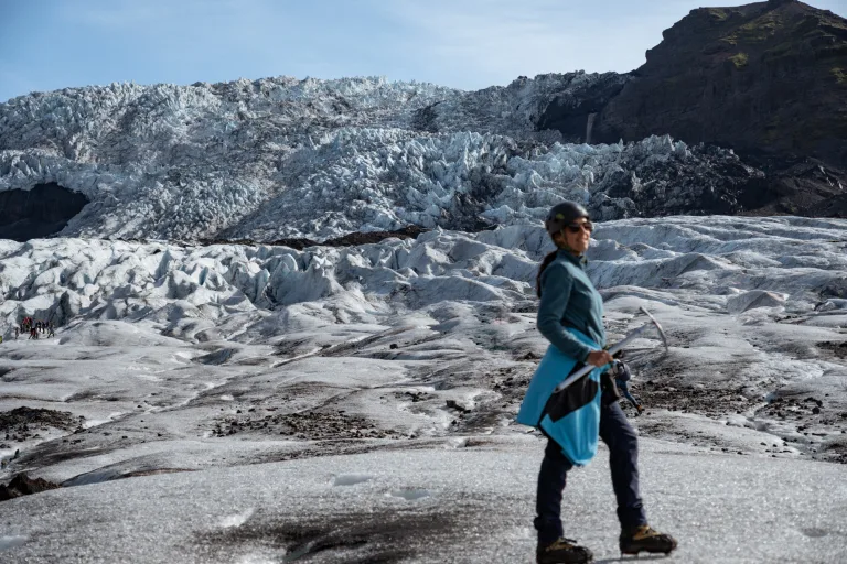 Trekking por el glaciar Vatnajökull