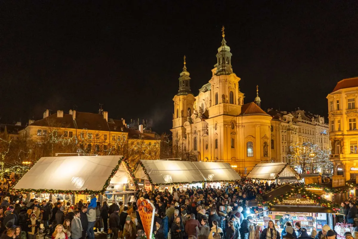 Praga en Navidad