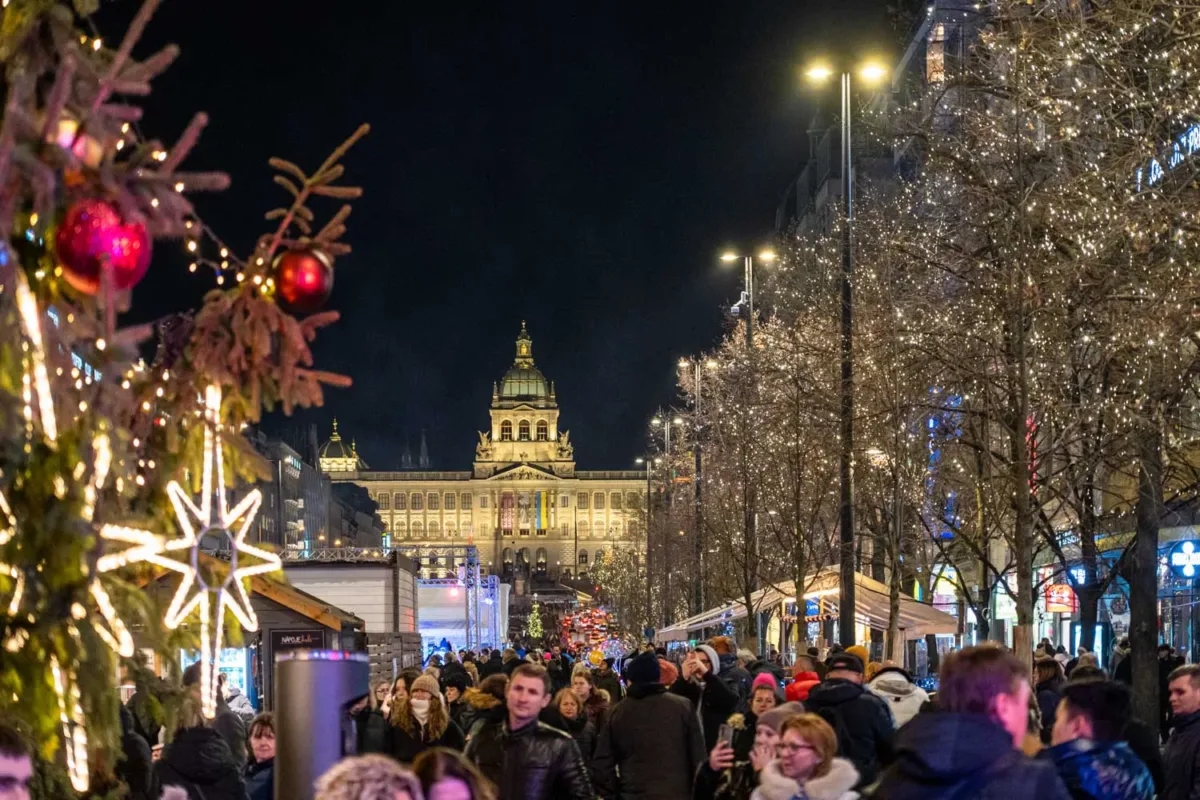 Praga en Navidad