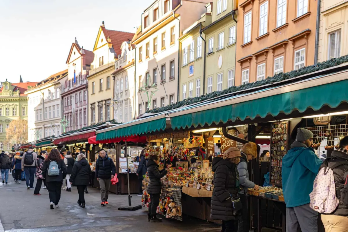 Praga en Navidad