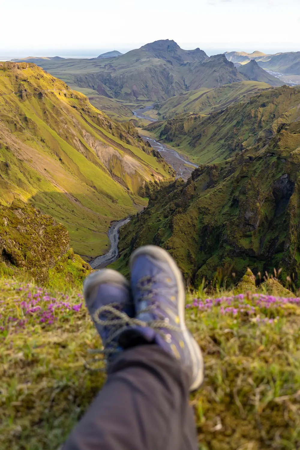 Cañón de Thakgil en Islandia
