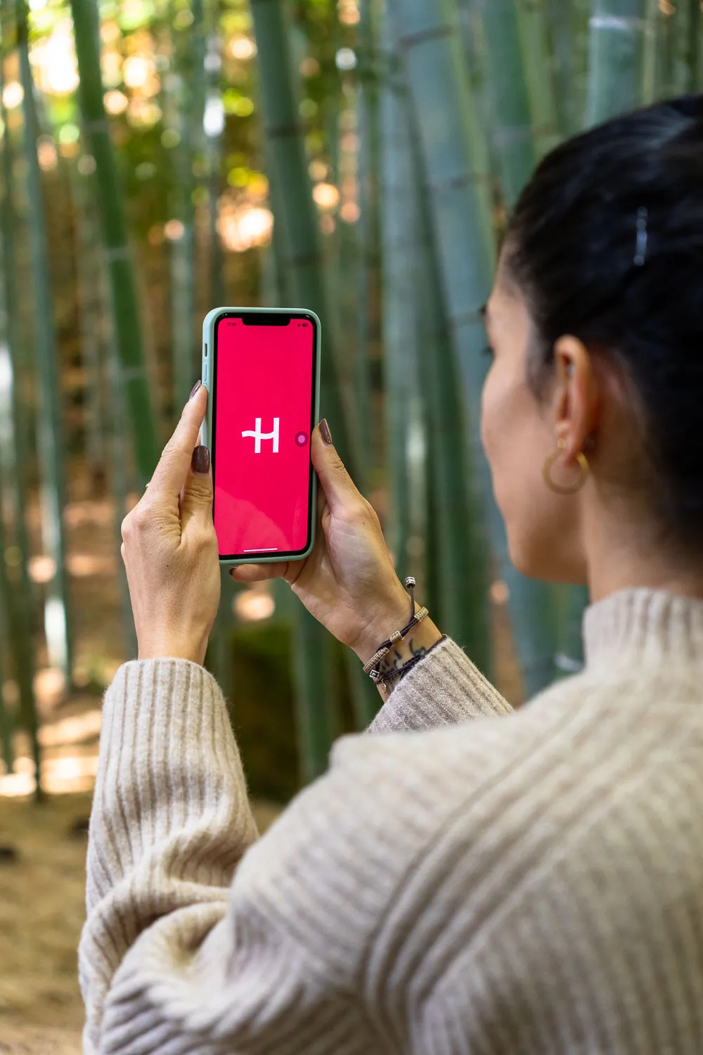 usando eSIM de Holafly en el móvil para tener internet en Japón