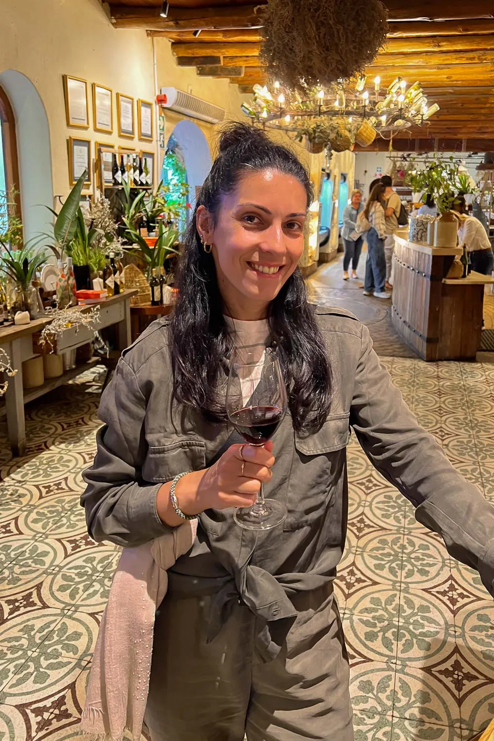 En el interior de las bodegas Fairview, en las Winelands, un lugar qué ver en Ciudad del Cabo