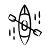 Icono kayak